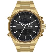 Relógio Orient Masculino Ref: Mgssa006 G1kx Anadigi Dourado