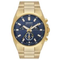 Relógio Orient Masculino Ref: Mgssc032 D1kx Cronógrafo Dourado