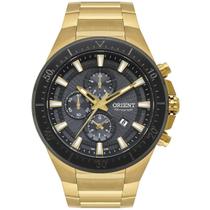 Relógio Orient Masculino Ref: Mgssc049 P1kx Cronógrafo Dourado