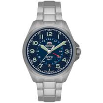 Relógio Orient Masculino Ref: Nh3ss017 D2sx Automático Prateado GMT