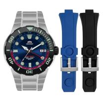 Relógio Orient Masculino Ref: Nh3tt001 D1gx Automático GMT Seatech Titânio Relógio Orient Masculino Ref: Nh3tt001 D1gx Automático GMT Seatech Titânio