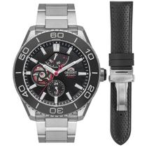 Relógio Orient Masculino Ref: Yn8ss002 P1sx Automático Prateado