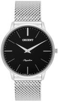 Relógio Orient Masculino Slim Mbsss007 P1sx Preto Safira