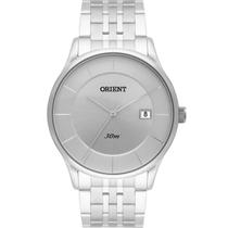 Relógio orient masculino slim prata mbss1293 s1sx