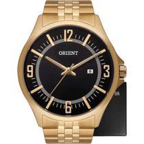 Relógio Orient Masculino Social Dourado Médio MGSS1235