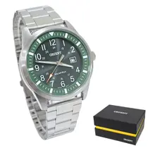 Relógio Orient Masculino Solartech Analógico Prateado MBSS1453 E2SX