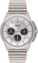 Relógio Orient Masculino Solartech Bicolor Neo Vintage MTSSC046 Original Relógio Orient Masculino Solartech Bicolor Neo Vintage MTSSC046 Original
