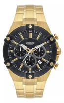 Relógio Orient Masculino Solartech Cronógrafo Gold Mgssc064 G1KX