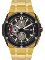 Relógio orient masculino solartech dourado luxo mgssc056 p1kx