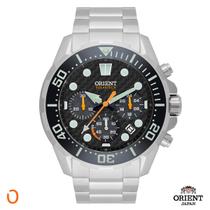 Relógio Orient Masculino SolarTech MBSSC260 DIVER 300 Preto