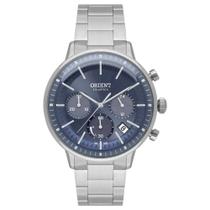 Relógio Orient Masculino SolarTech MBSSC265 Cronografo Azul