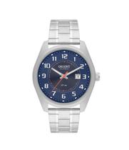 Relógio Orient Masculino Solartech Prata MBSS1496 D2SX