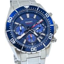 Relógio Orient Masculino Solartech Safira MBSSC288 D1SX Relógio Orient Masculino Solartech Safira MBSSC288 D1SX