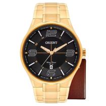 Relógio Orient Masculino Sport Dourado Mgss1136 P2kx + Card