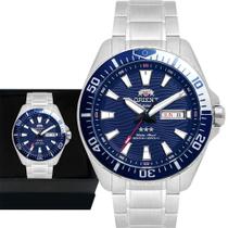 Relógio Orient Masculino Sport Sea Automático Prata Original