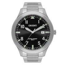 Relógio Orient Mbss1372 P2Sx Masculino Prateado E Preto