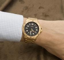 Relógio Orient Original Masculino Dourado MGSS1105A