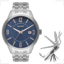 Relógio Orient Prata Masculino Mbss1406 D2sx Original Nfe