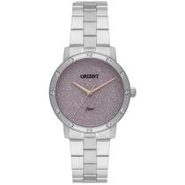 Relogio Orient Quartzo Lilás Prata FBSS0153 L1SX Relogio Orient Quartzo Lilás Prata FBSS0153 L1SX