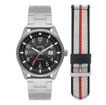 Relógio Orient Solar Tech Troca Pulseiras MBSS1451 P2SX