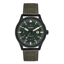 Relógio Orient Solartech Aço Pulseira Couro e Nylon MPSN1005 E1EX