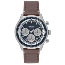 Relogio Orient Solartech Cronógrafo Couro MBSCC072 D1NX