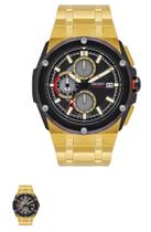 Relógio Orient Solartech Cronógrafo MGSSC056 Dourado