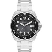 Relógio Orient Solartech Diver Masculino Prata Original MBSS1471 G1SX Relógio Orient Solartech Diver Masculino Prata Original MBSS1471 G1SX