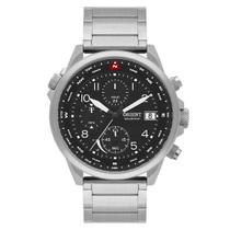 Relógio Orient Solartech Elite Land Cronógrafo Masculino - MBSSC287 P2SX Preto Relógio Orient Solartech Elite Land Cronógrafo Masculino - MBSSC287 P2SX Preto