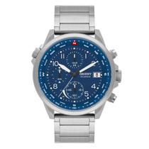 Relógio Orient Solartech Elite Land Cronógrafo - MBSSC287 D2SX Azul
