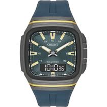 Relógio orient solartech masculino anadigi gtspa001 preto