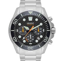 Relógio Orient SolarTerch Prata MBSSC260 P1SX 45mm