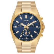 Relógio Orient Sport Masculino Cronógrafo Mgssc032 Dourado