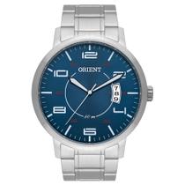 Relógio Orient Sports MBSS1381 D2SX Pulseira de Aço prata