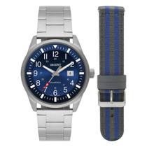 Relógio Orient Troca Pulseira Masculino MBSS1452 D2SX Prata
