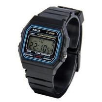 Relogio Original Aqua AQ-81 antigo cronometro pais prova dagua classic digital elegante Relogio Original Aqua AQ-81 antigo cronometro pais prova dagua classic digital elegante