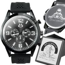 Relógio Original Masculino Preto + Caixa Presente Rsb9b - Orizom