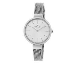 Relógio Oslo Feminino Slim OFBSSS9T0001-S1SX Prata Relógio Oslo Feminino Slim OFBSSS9T0001-S1SX Prata