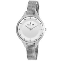 Relógio Oslo Feminino Slim OFBSSS9T0018-B1SX Prata