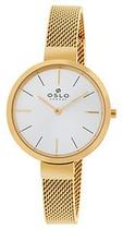 Relógio Oslo Feminino Slim OFGSSS9T0001 S1KX Pulseira Mesh Dourado Relógio Oslo Feminino Slim OFGSSS9T0001 S1KX Pulseira Mesh Dourado