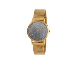 Relógio Oslo Feminino Slim OFGSSS9T0013 G2KX Pulseira Mesh Dourado