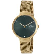 Relógio Oslo Feminino Slim OFGSSS9T0021 E1KX Dourado Relógio Oslo Feminino Slim OFGSSS9T0021 E1KX Dourado