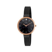 Relógio Oslo Feminino Slim OFTSSS9T0026 P1PX Pulseira Mesh Preta Relógio Oslo Feminino Slim OFTSSS9T0026 P1PX Pulseira Mesh Preta