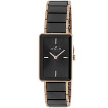 Relógio Oslo Feminino Slim OLTSKS9T0002-P1PR Ceramic Bicolor