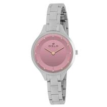 Relógio Oslo Feminino Slim Prata - OFBSSS9T0028 R1SX Relógio Oslo Feminino Slim Prata - OFBSSS9T0028 R1SX