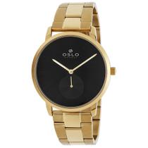 Relogio oslo masculino omgsssvd0001 p1kx dourado