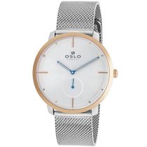 Relógio Oslo Masculino OMTSSSVD0004-S1SX Slim Prata Relógio Oslo Masculino OMTSSSVD0004-S1SX Slim Prata