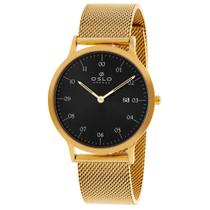 Relógio Oslo Masculino Ref: Omgsss9u0002 G2kx Slim Dourado