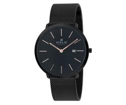 Relógio Oslo Masculino Slim OMPSSS9U0001-P1PX Preto