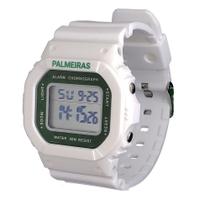 Relógio Palmeiras Oficial Digital Esportivo Branco SEP-DIGI1-1 - Sport Bel